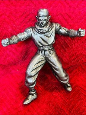 Vintage Dragon Ball Z DBZ Piccolo Action Figure 2000 Silver Burger King
